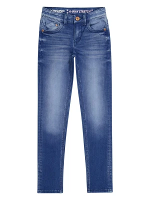 Vingino Dżinsy "Bella" - Super Skinny fit - w kolorze niebieskim rozmiar: 128