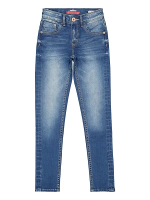 Vingino Dżinsy "Bianca" - Super Skinny fit - w kolorze niebieskim rozmiar: 134