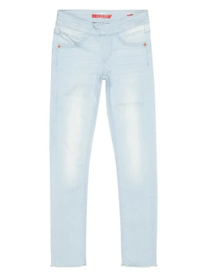 Vingino Dżinsy "Bologna" - Super Skinny fit - w kolorze błękitnym rozmiar: 170