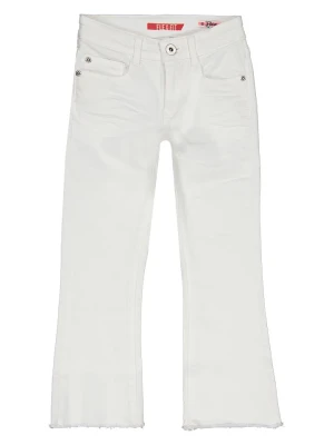 Vingino Dżinsy "Britte Cropped" w kolorze białym rozmiar: 140