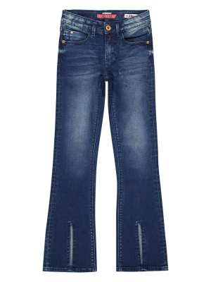 Vingino Dżinsy "Britte Split" - Flare fit - w kolorze niebieskim rozmiar: 122