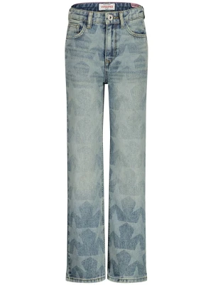 Vingino Dżinsy "Cato Laser Star" - Regular fit - w kolorze niebieskim rozmiar: 152