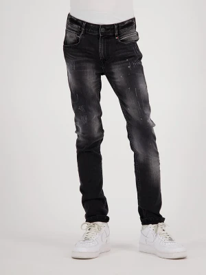 Vingino Dżinsy "Diego" - Slim fit - w kolorze czarnym rozmiar: 176