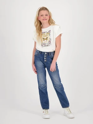 Vingino Dżinsy - Wide leg - w kolorze niebieskim rozmiar: 140