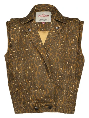 Vingino Kamizelka "Tina" w kolorze brązowym rozmiar: 164