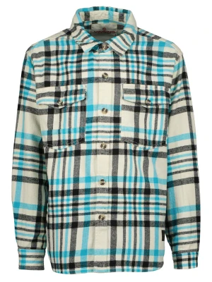 Vingino Koszula "Leano" w kolorze kremowo-turkusowym rozmiar: 116