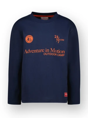 Vingino Koszulka "Herris" w kolorze granatowym rozmiar: 176