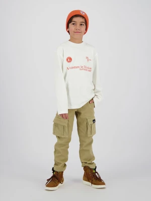 Vingino Koszulka "Herris" w kolorze kremowym rozmiar: 104