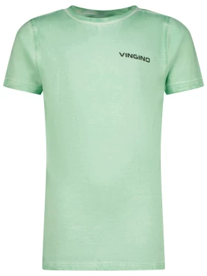 Vingino Koszulka "Hilod" w kolorze jasnozielonym rozmiar: 164