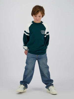 Vingino Koszulka "Hunter" w kolorze zielono-białym rozmiar: 140