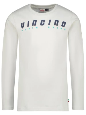 Vingino Koszulka "Logo" w kolorze szarym rozmiar: 152