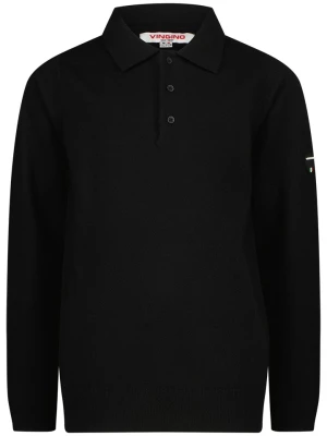 Vingino Koszulka polo "320" w kolorze czarnym rozmiar: 140