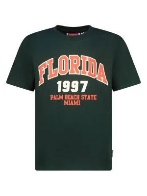 Vingino Koszulka w kolorze ciemnozielonym rozmiar: 176