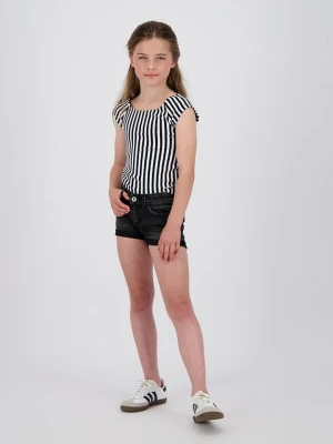 Vingino Koszulka w kolorze czarno-białym rozmiar: 152