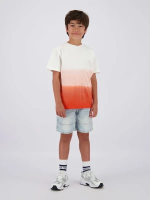 Vingino Koszulka w kolorze czerwono-kremowym rozmiar: 128