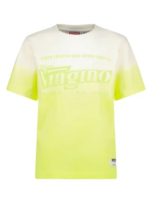 Vingino Koszulka w kolorze żółto-białym rozmiar: 140