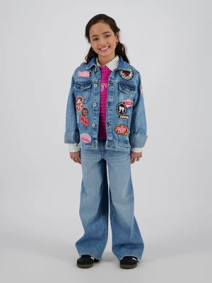 Vingino Kurtka dżinsowa "Tillie" w kolorze niebieskim rozmiar: 116