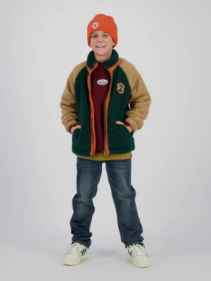 Vingino Kurtka polarowa "Tony" w kolorze zielonym rozmiar: 128