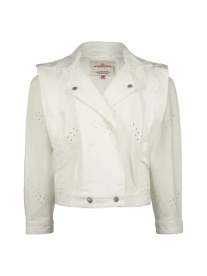 Vingino Kurtka przejściowa "Tizia" w kolorze białym rozmiar: 140