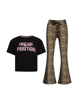 Vingino Piżama w kolorze czarno-beżowym rozmiar: 158/164