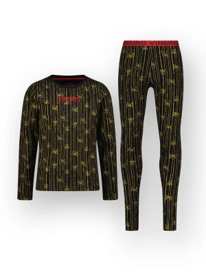 Vingino Piżama w kolorze czarno-żółtym rozmiar: 146/152