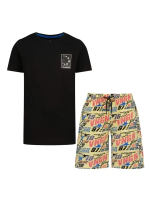 Vingino Piżama w kolorze czarnym ze wzorem rozmiar: 158/164