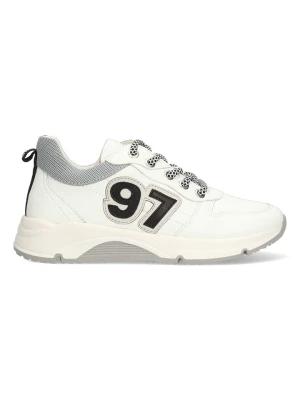 Vingino Skórzane sneakersy w kolorze białym rozmiar: 28