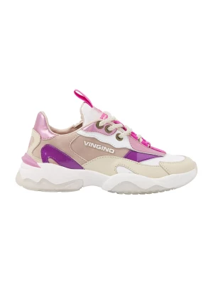Vingino Skórzane sneakersy w kolorze różowym rozmiar: 36