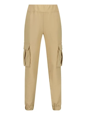 Vingino Spodnie dresowe "Salima" w kolorze beżowym rozmiar: 152