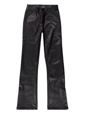 Vingino Spodnie "Sandry" w kolorze czarnym ze skóry syntetycznej rozmiar: 116