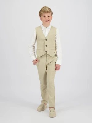 Vingino Spodnie w kolorze beżowym rozmiar: 164