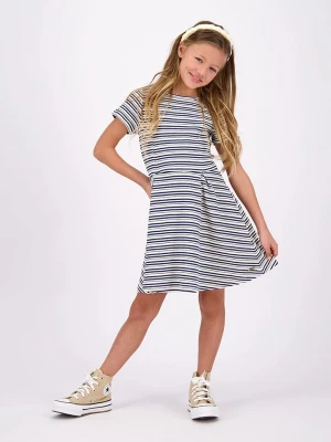 Vingino Sukienka "Pemily" w kolorze granatowo-beżowym rozmiar: 152