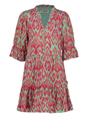 Vingino Sukienka w kolorze turkusowo-różowym rozmiar: 164