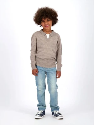 Vingino Sweter "Mago" w kolorze szarobrązowym rozmiar: 116