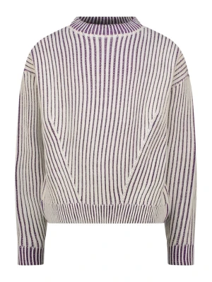 Vingino Sweter w kolorze biało-fioletowym rozmiar: 164