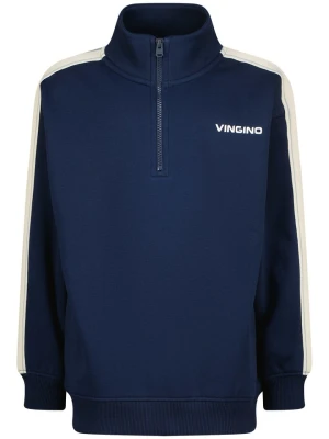 Vingino Sweter w kolorze granatowo-kremowym rozmiar: 140