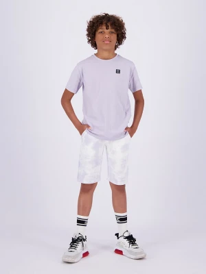 Vingino Szorty dresowe w kolorze biało-fioletowym rozmiar: 188