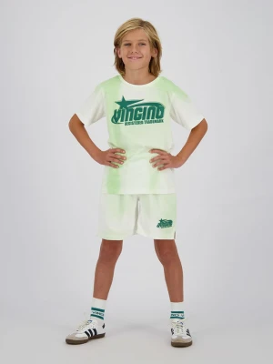 Vingino Szorty dresowe w kolorze zielono-białym rozmiar: 116