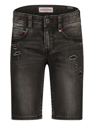 Vingino Szorty dżinsowe "Curzio" w kolorze antracytowym rozmiar: 176