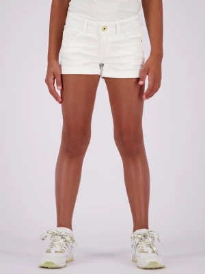 Vingino Szorty dżinsowe "Damara" w kolorze białym rozmiar: 116
