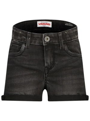 Vingino Szorty dżinsowe "Diletta" w kolorze antracytowym rozmiar: 116