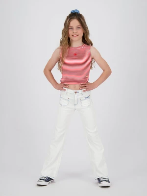 Vingino Top w kolorze czerwono-białym rozmiar: 176