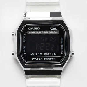 CASIO Vintage A168XES-1BEF uniseks Zegarki srebrny rozmiar Akcesoria