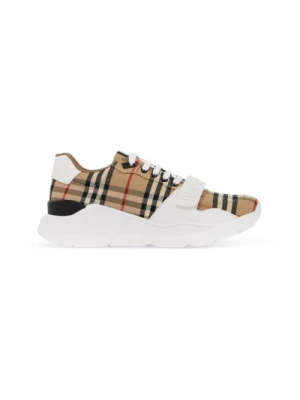 Vintage Check Fabric Sneakers Burberry