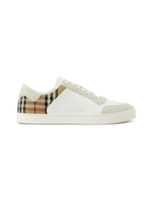 Vintage Check Panel Sneakers Burberry