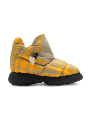 Vintage Check Slip-On Sneakers Żółte Burberry