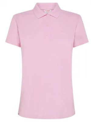 Vintage Różowa Koszulka Polo Sun68