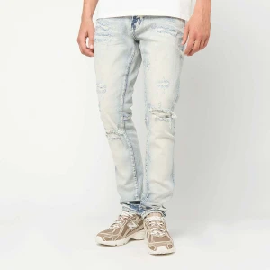 Vintage Washed Jeans Leo Smoke Rise niebieski