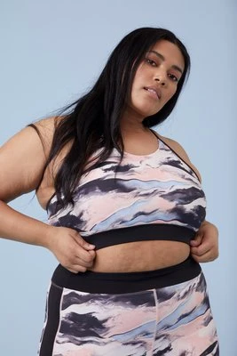 Vinyasa - lekki stanik sportowy - Pink Active People