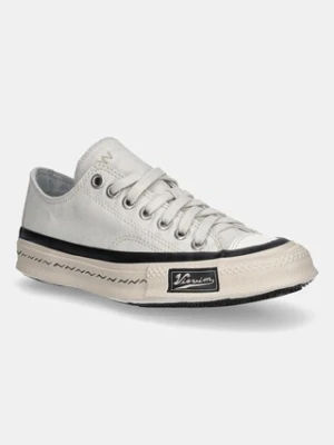 Visvim tenisówki skagway kolor szary 325101001002
